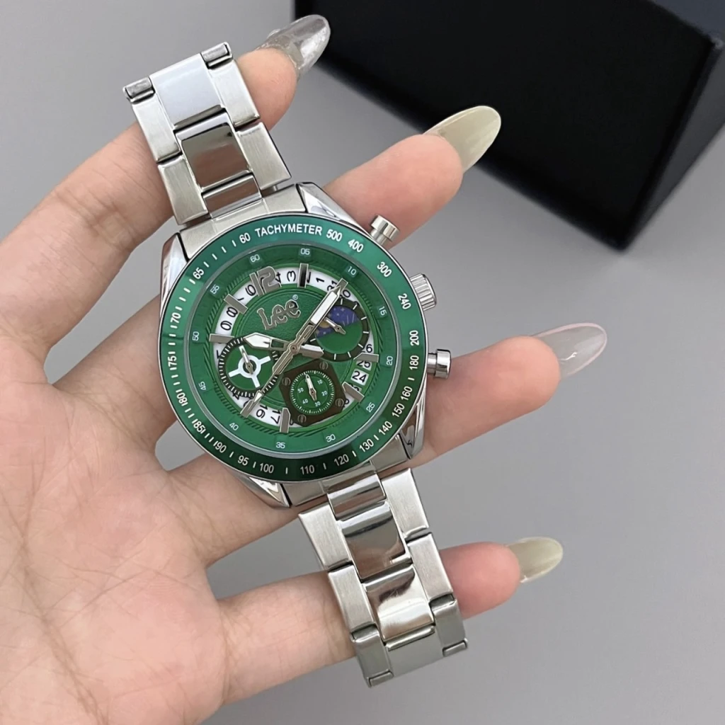Lee國外限定款 石英機芯 鋼錶帶腕錶48mm