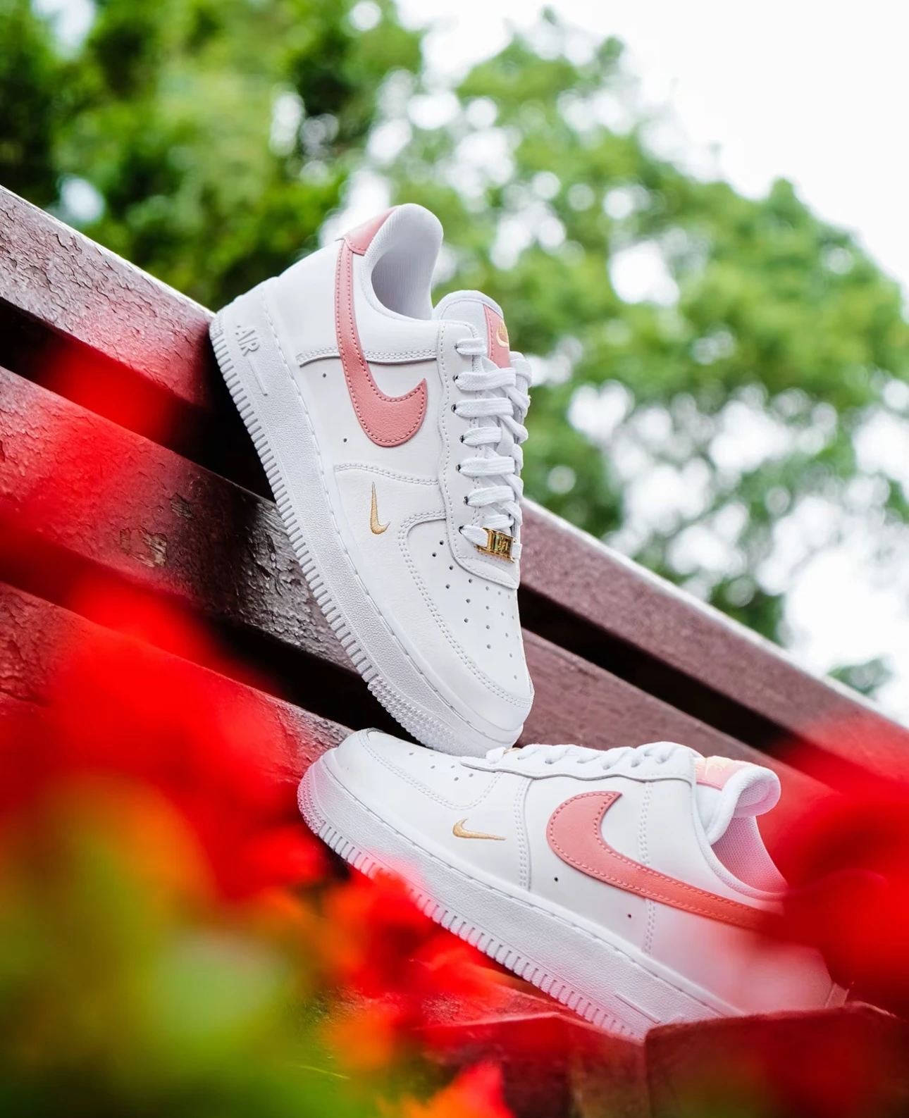 Nike Air Force 1 07 Essential “ Rust Pink”玫瑰粉小金勾CZ0270-103