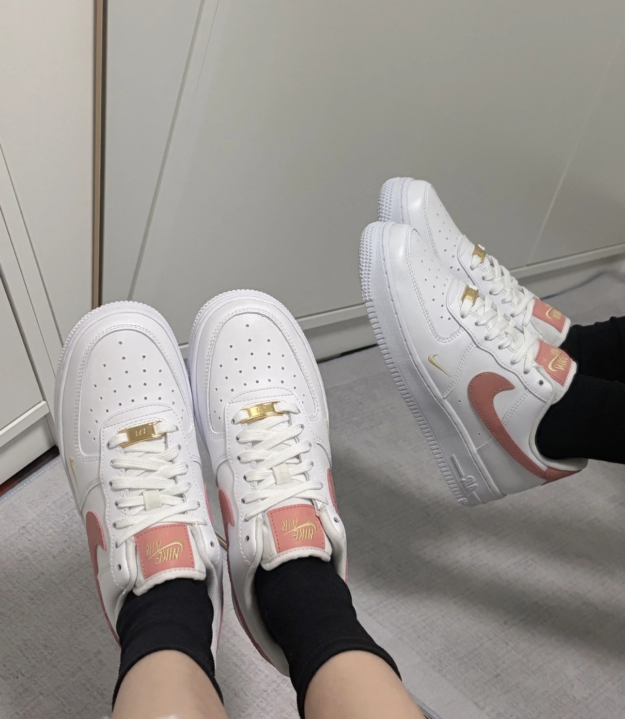 07 Essential Air Force White Rust Pink Cz0270 103 Air Force 07