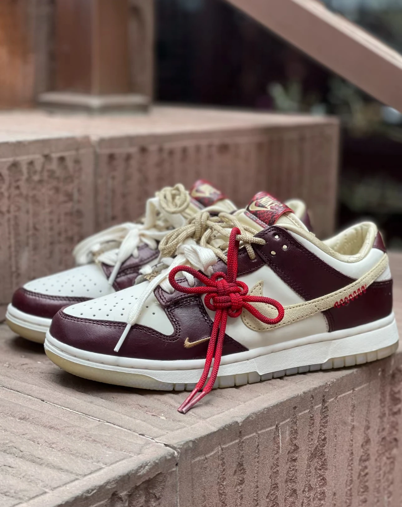 蛇年限定】Nike Dunk Low CNY Of The Snake LX CN 白金酒紅HV5991-171 
