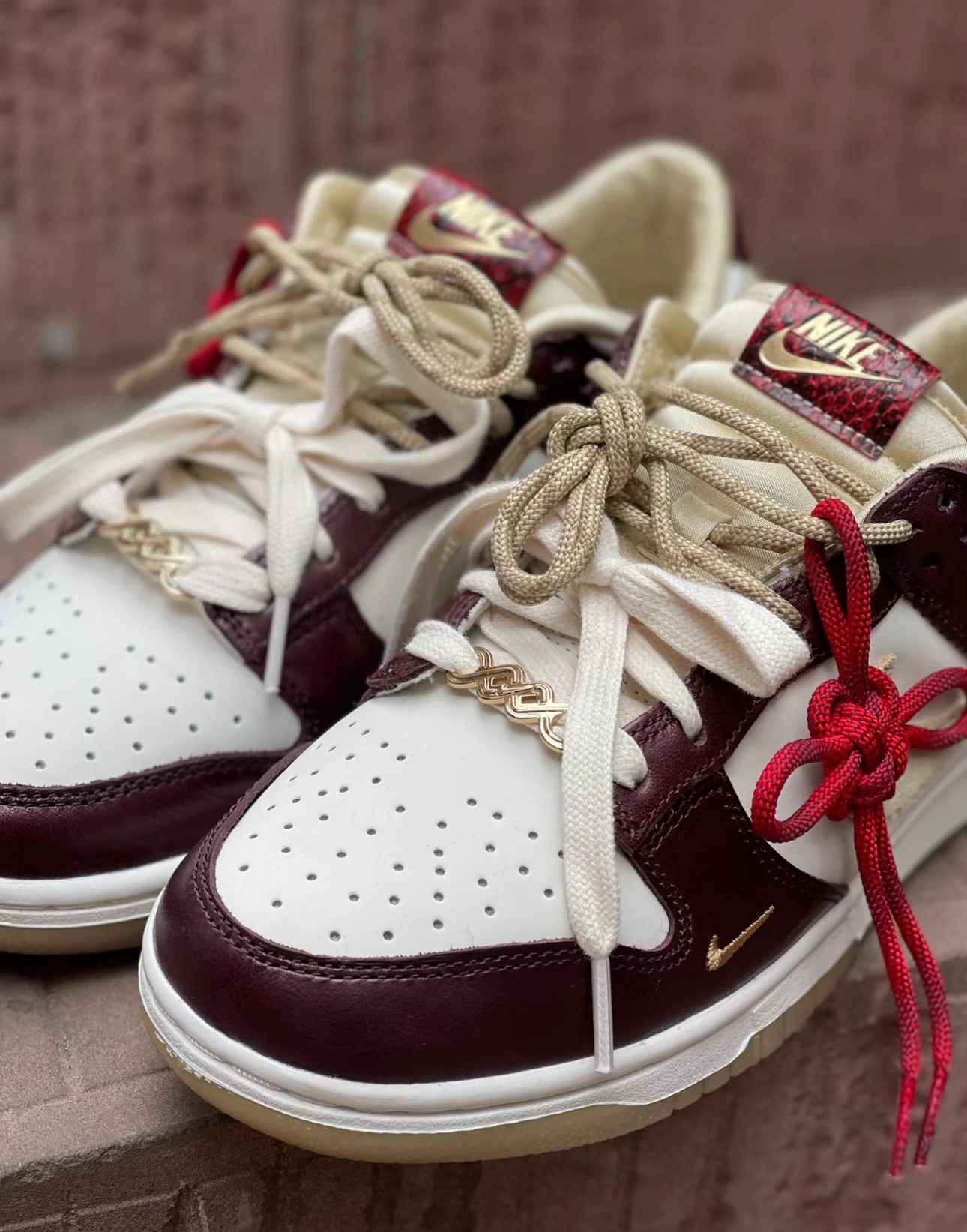蛇年限定】Nike Dunk Low CNY Of The Snake LX CN 白金酒紅HV5991-171 
