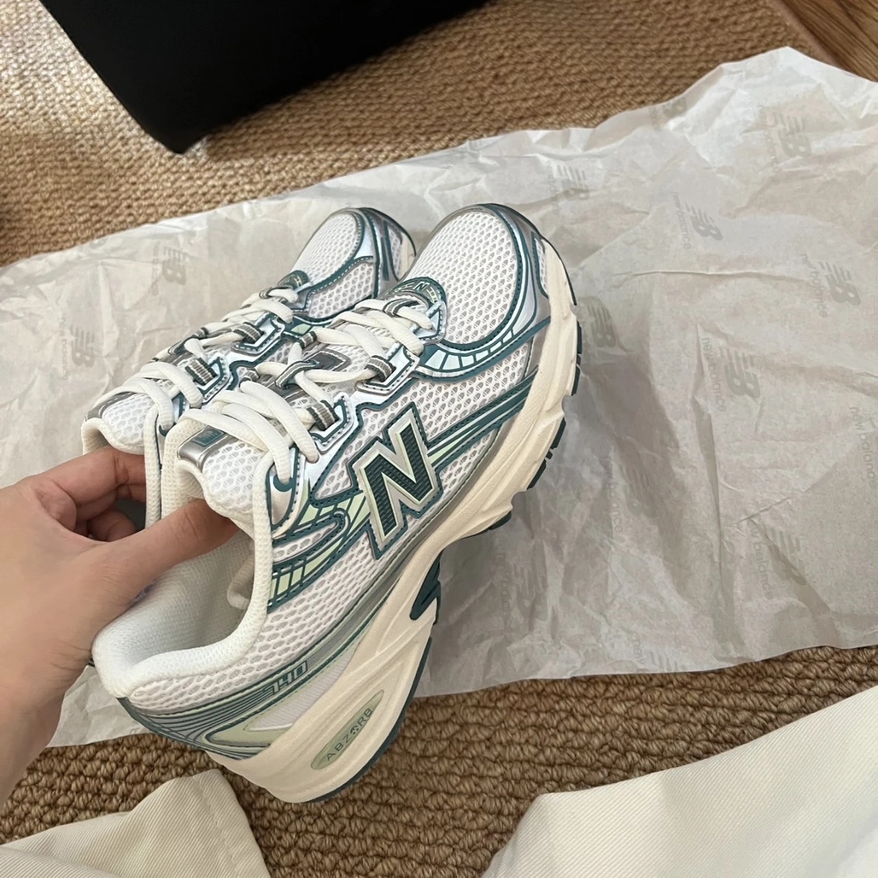 NEW BLANCE 740 白綠 U740GR2