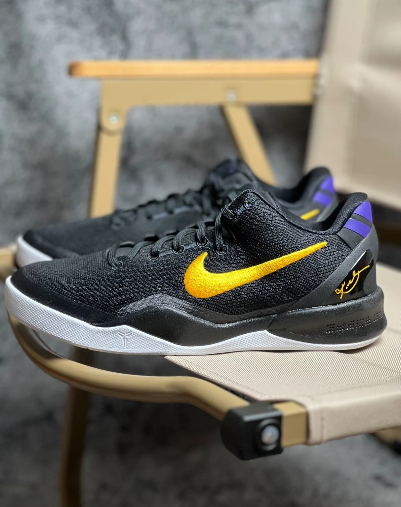 Nike Kobe8 Protro “ Black University Gold” 大學金黑金HF9550