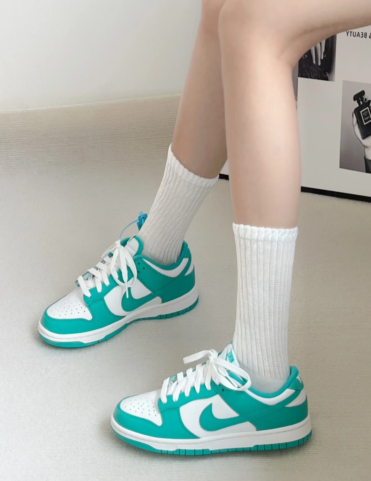NIKE Dunk Low 湖水綠 DV0833-101