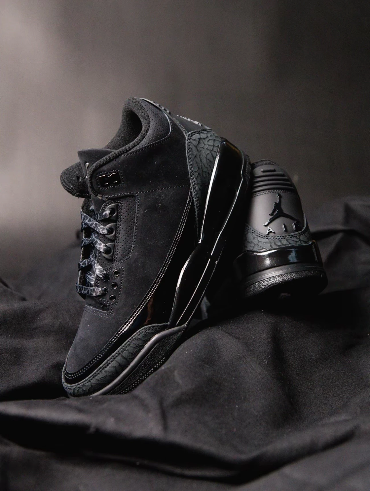 Nike Air Jordan 3 Black Cat 黑貓