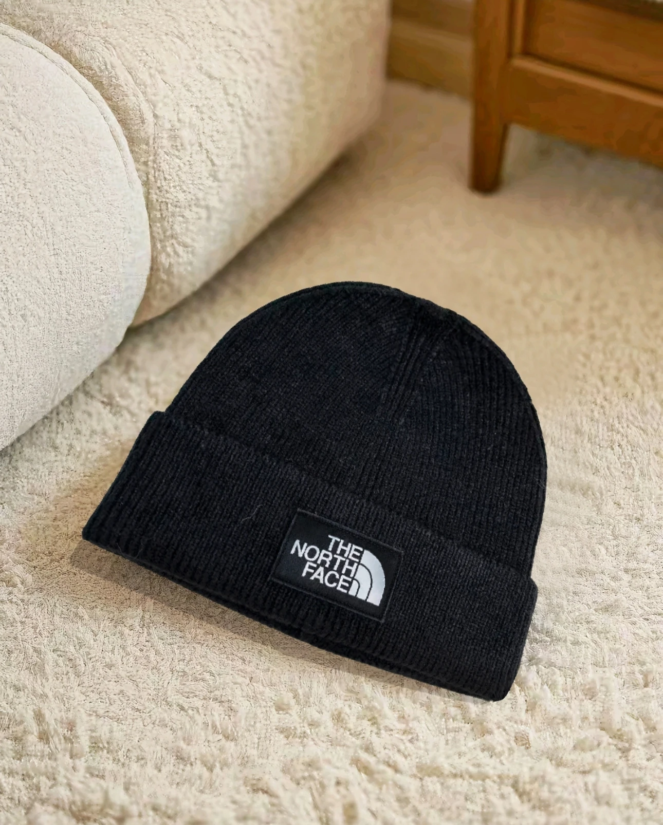 THE NORTH FACE 北臉針織毛帽 黑