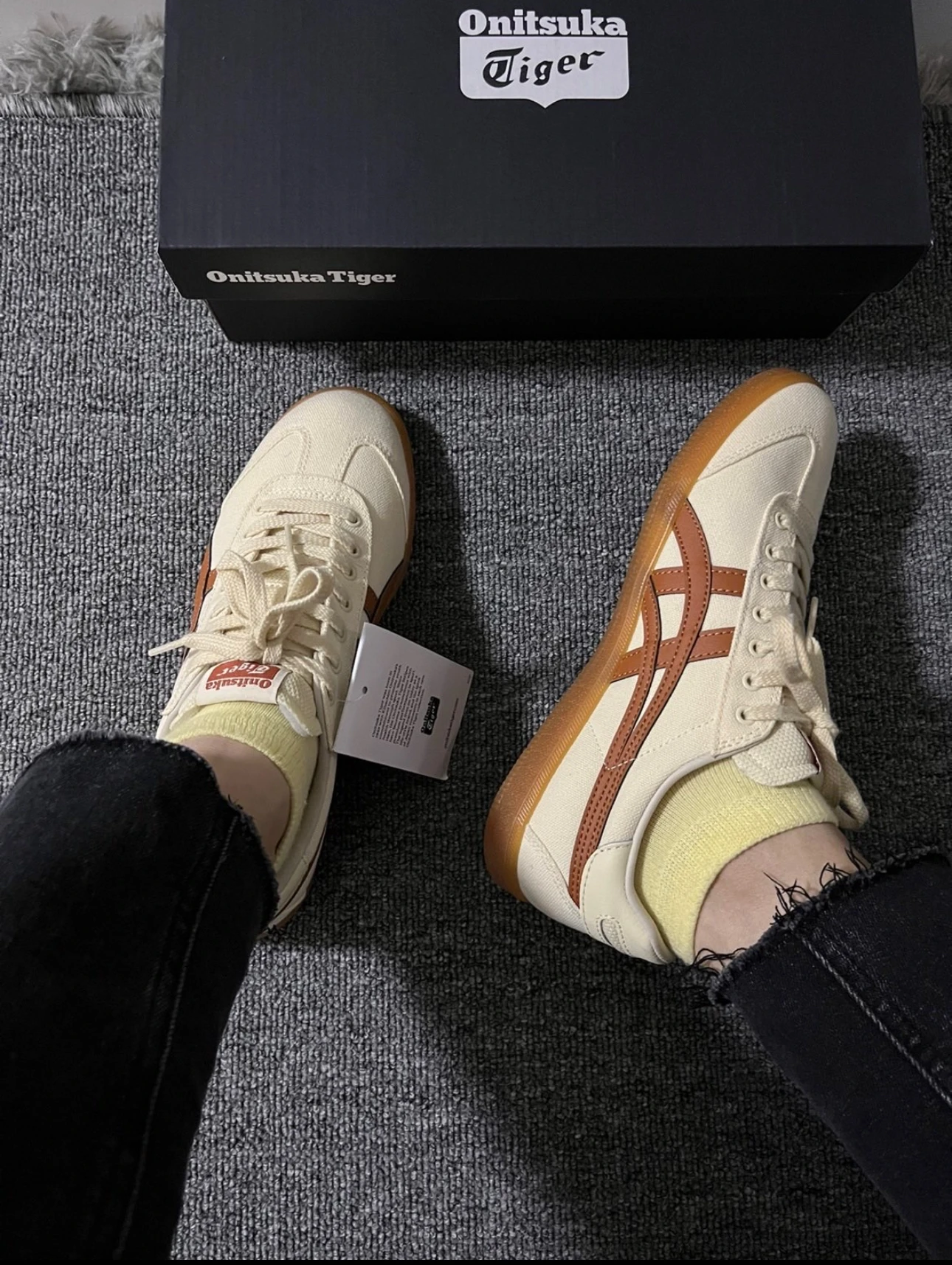 Onitsuka Tiger 鬼塚虎 Tokuten Tiger 淺棕米白1183A862-200