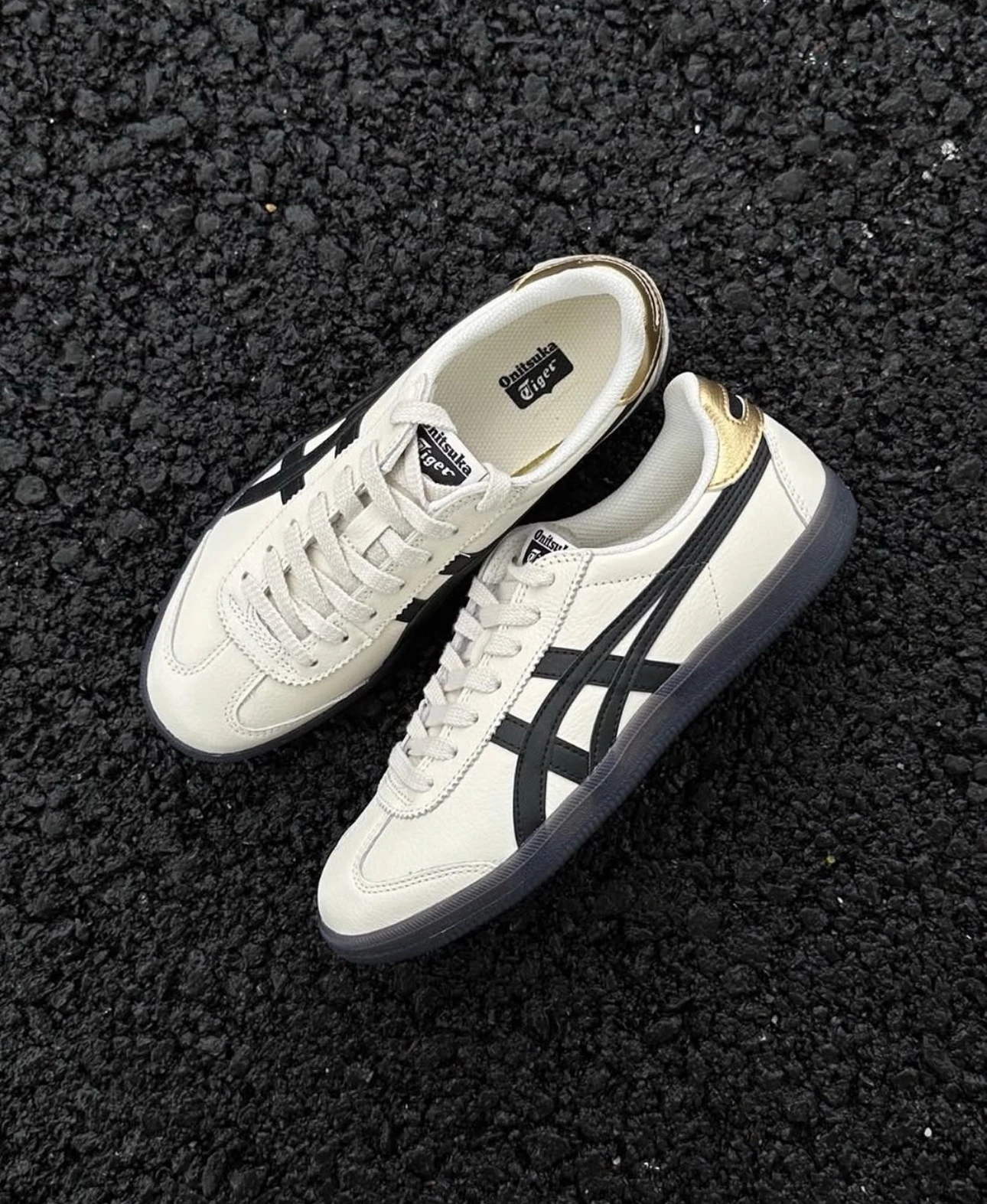 Onitsuka Tiger鬼塚虎 Tokuten 白黑金 1183B938-100