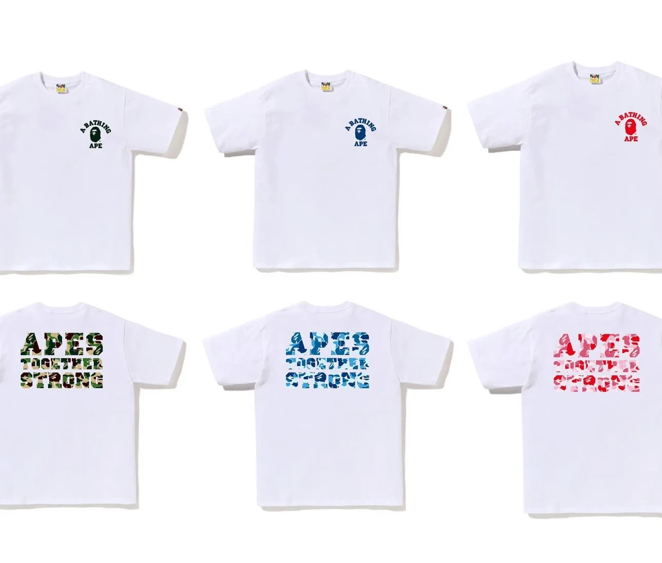 【預購商品】ABC CAMO COLLEGE ATS TEE 短T 6色