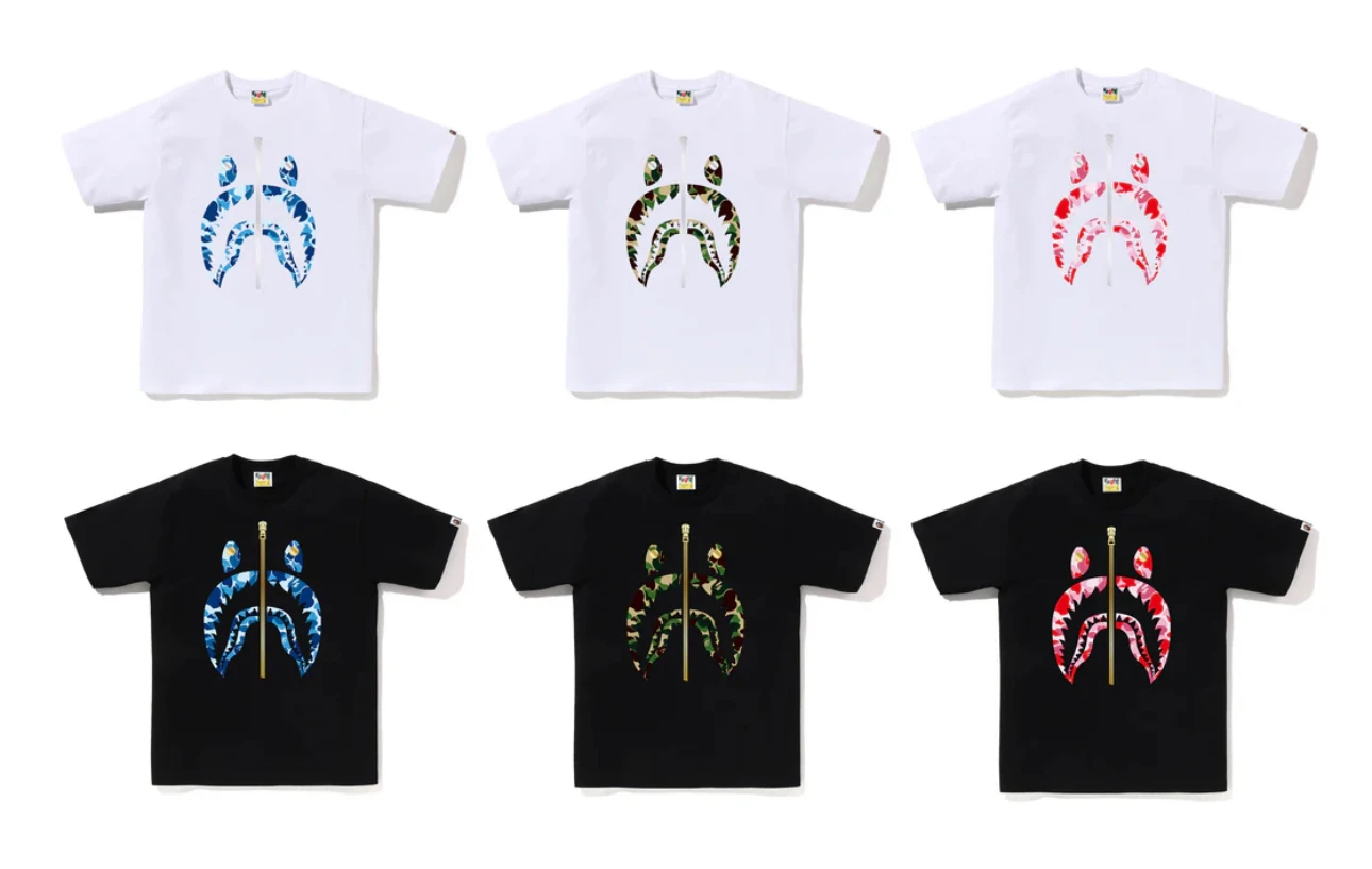 【預購商品】ABC CAMO SHARK TEE 短T 6色
