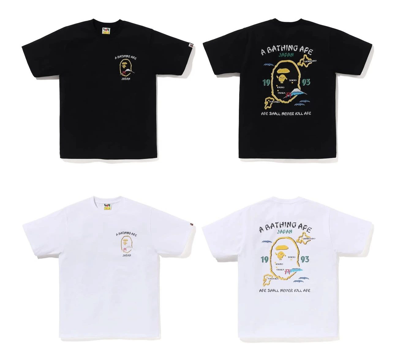 【預購商品】JAPAN SOUVENIR TEE #1 黑/白