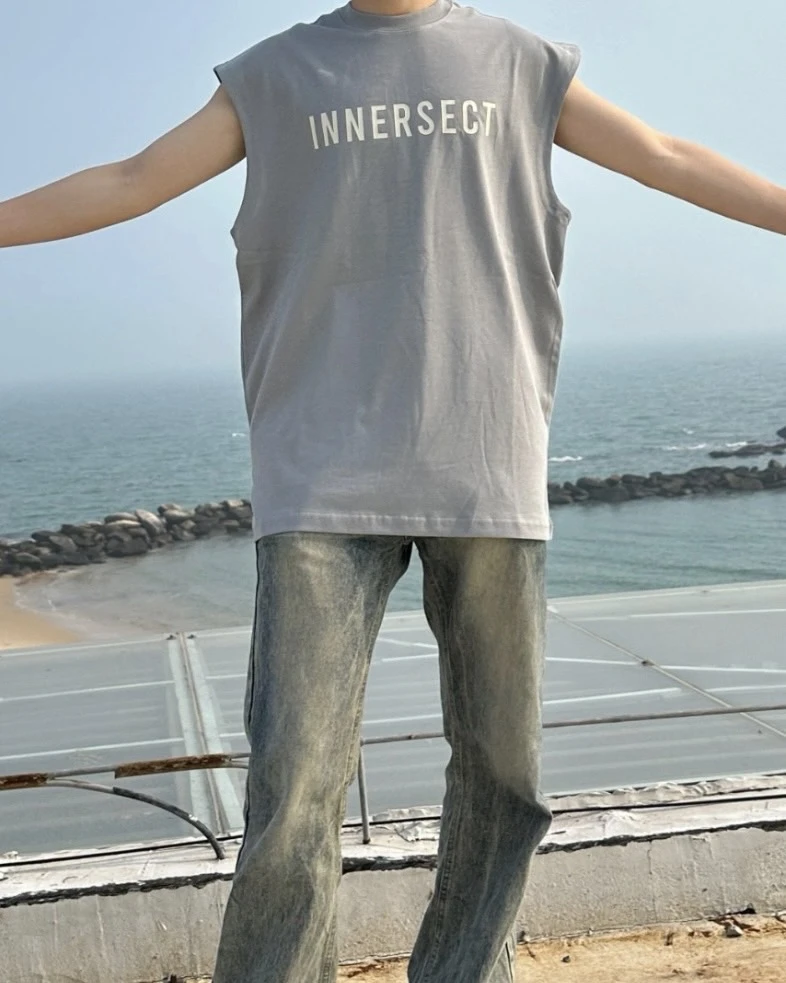 INNERSECT SS24 純色字母LOGO 無袖背心 3色