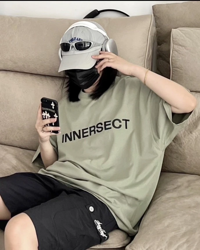 INNERSECT SS23 重磅純棉 硅膠LOGO 短袖T 5色