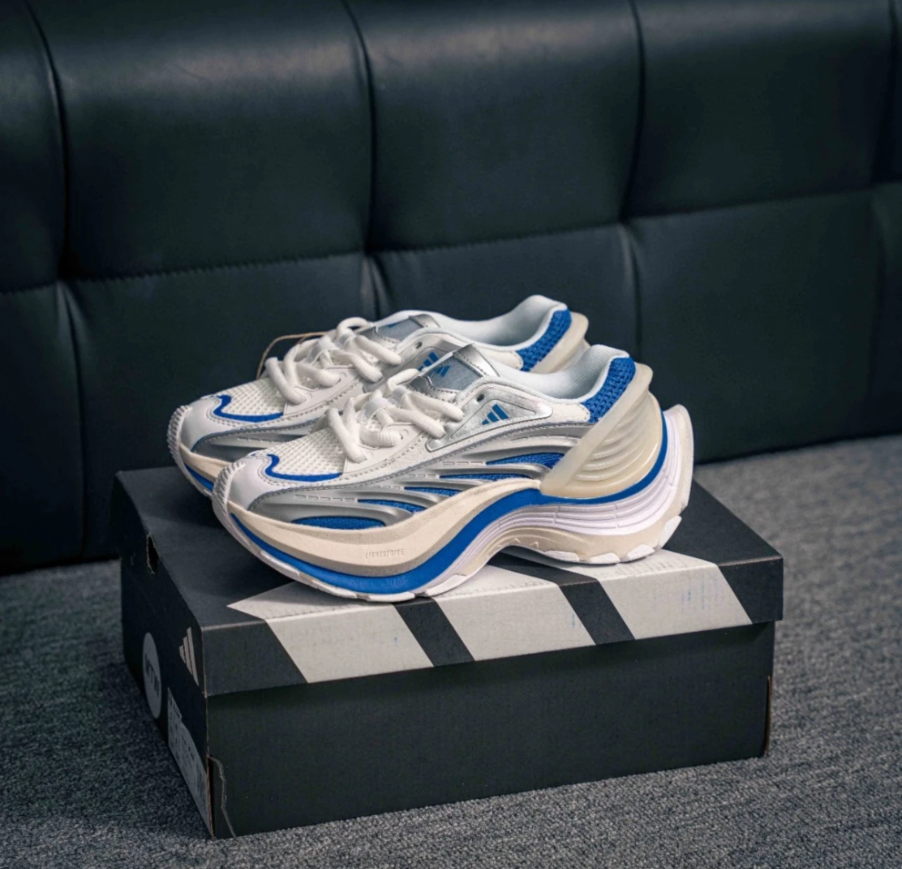 ADIDAS XLG MTW 藍白銀 JS1502