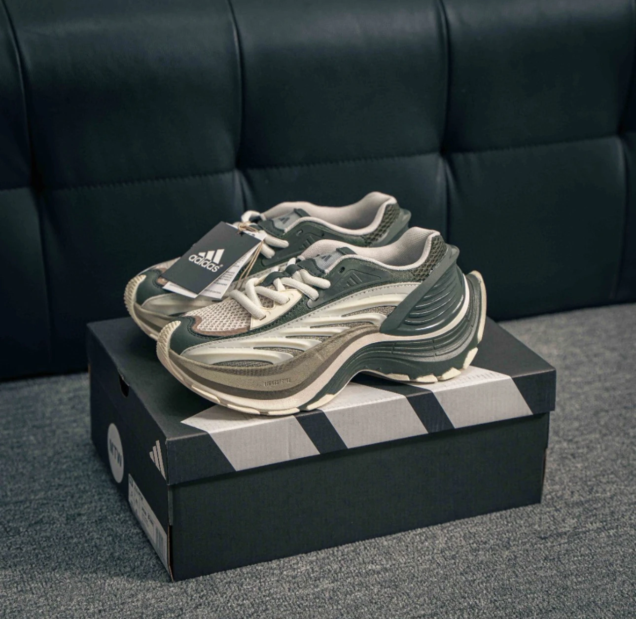 ADIDAS XLG MTW 淺歇色 橄欖綠 JR6389