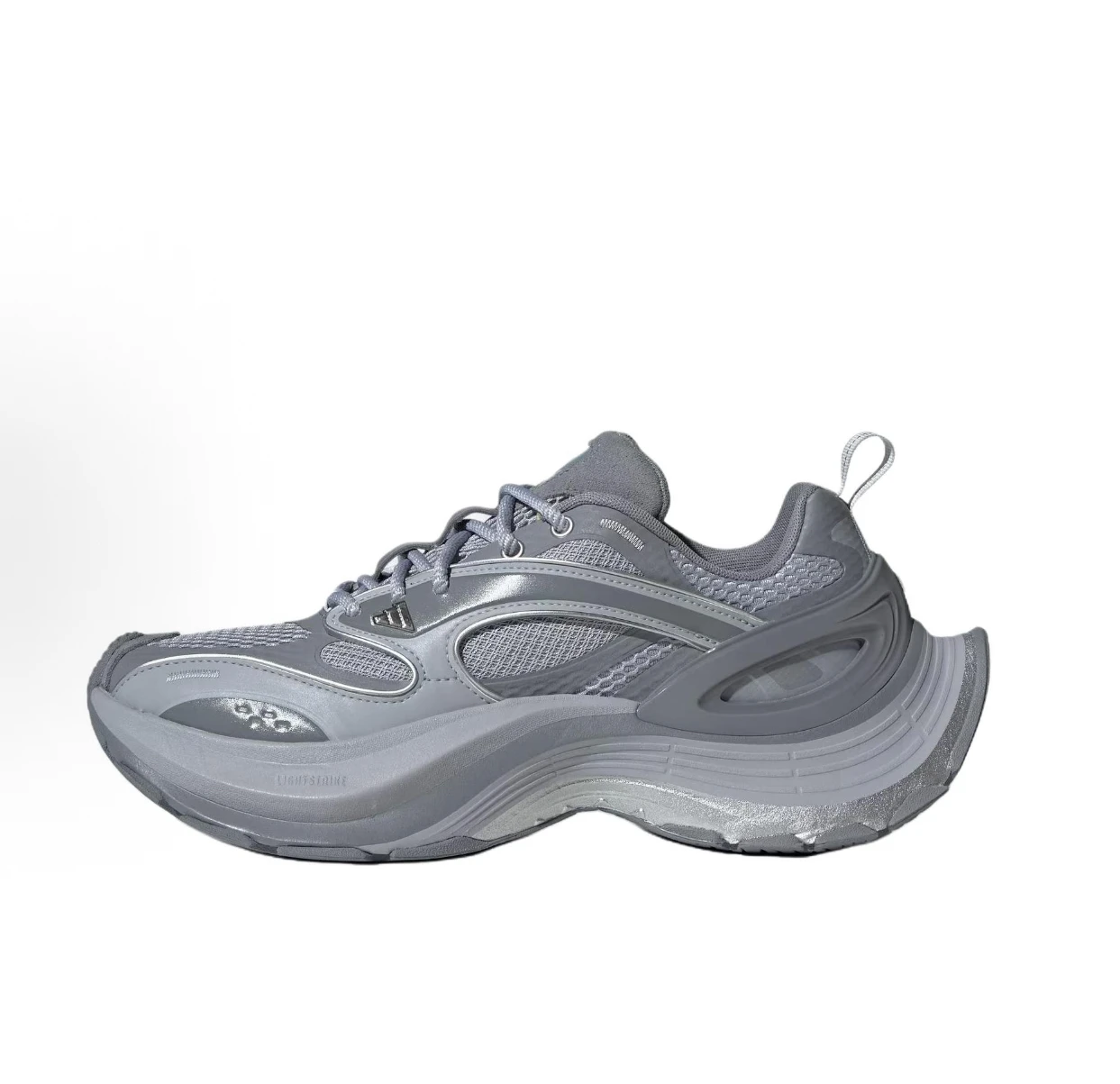 ADIDAS XLG SPEED 3.0 復古老爹鞋 灰銀 JS4989