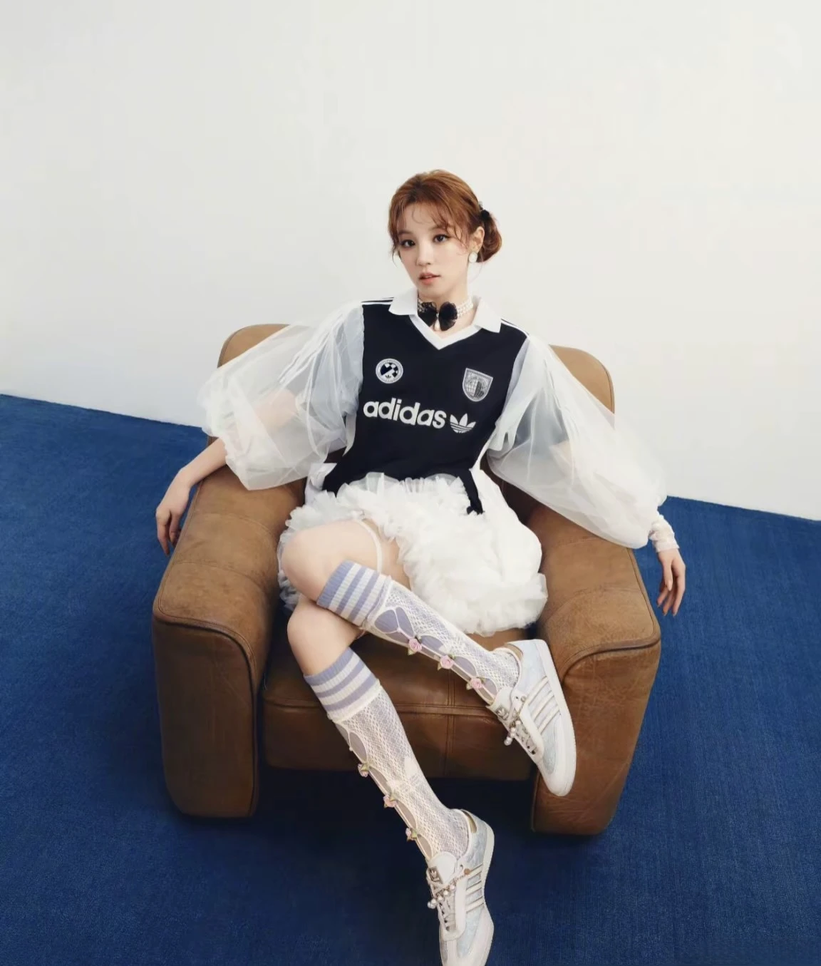 宋雨琦同款】ADIDAS SAMBA OG 奶油絲綢珍珠鏈條JQ2616 | Junshoes