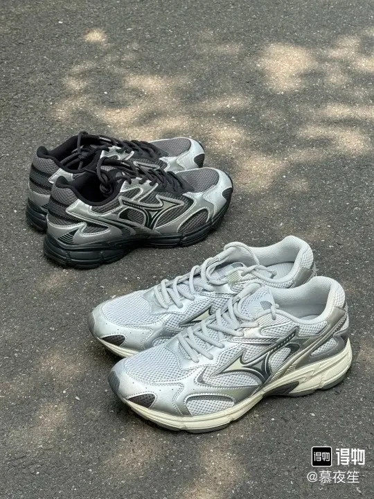MIZUNO SPEED 2K Y2K復古 休閒鞋 黑銀 白銀