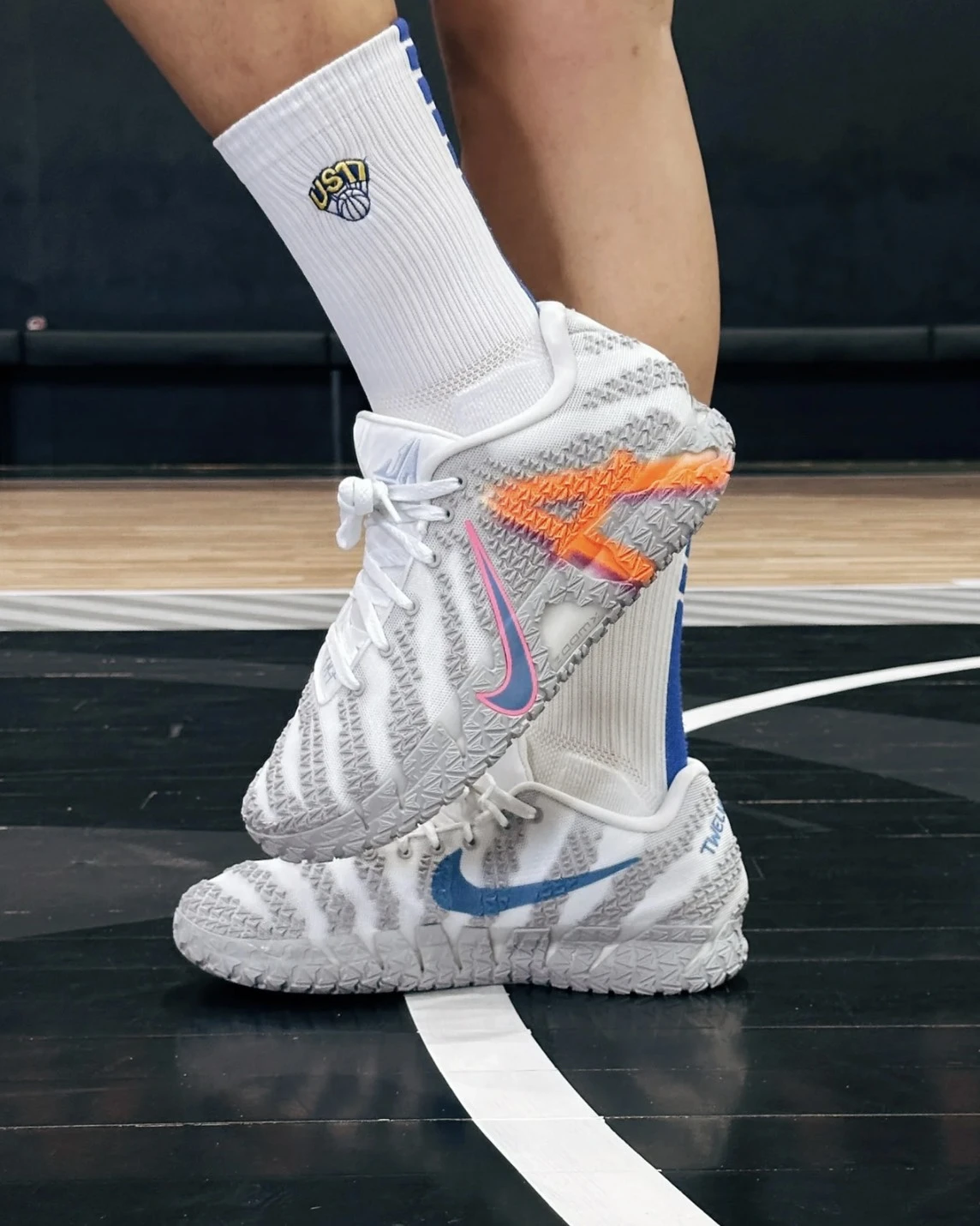 NIKE JA 3 "Light Show" 灰白 莫蘭特 XDR 實戰籃球鞋(HF2794-100)