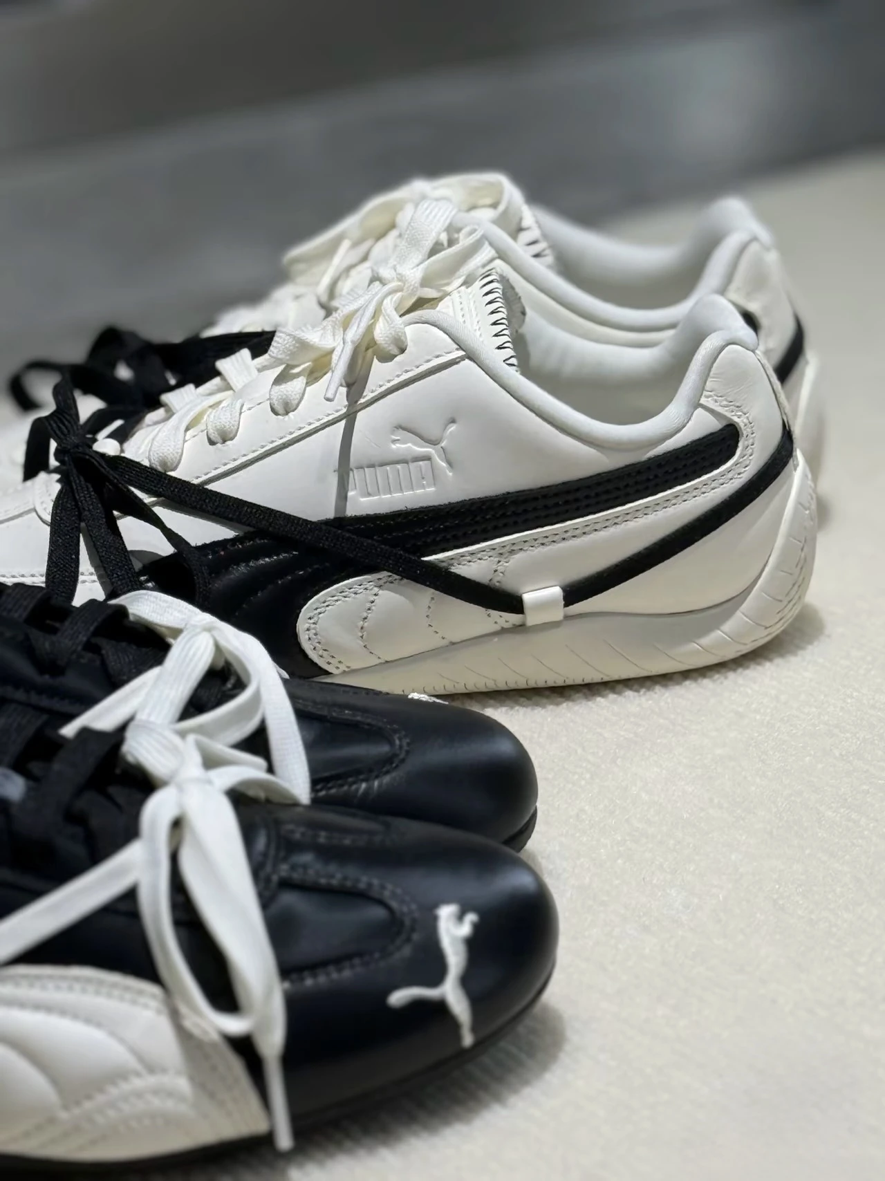ROSE x PUMA SPEEDDCAT 賽車鞋 聯名款 黑/白