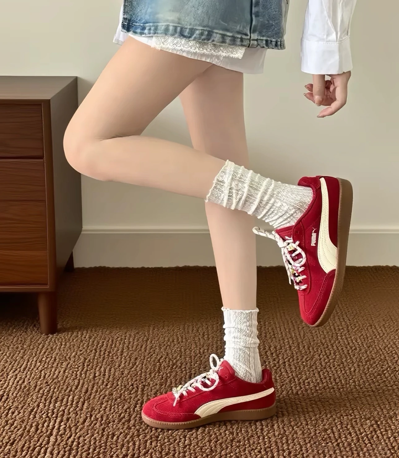 Puma 9-T SUEDE 德訓鞋 紅色 406756-04