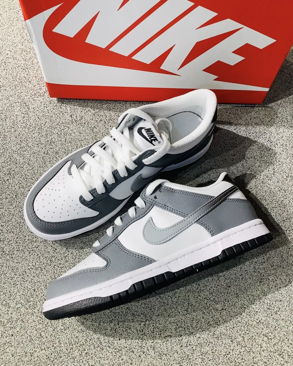 <女孩限定!>NIKE DUNK LOW GS "Cool Grey" 酷灰 冷灰 漸層灰(HM9617-001)
