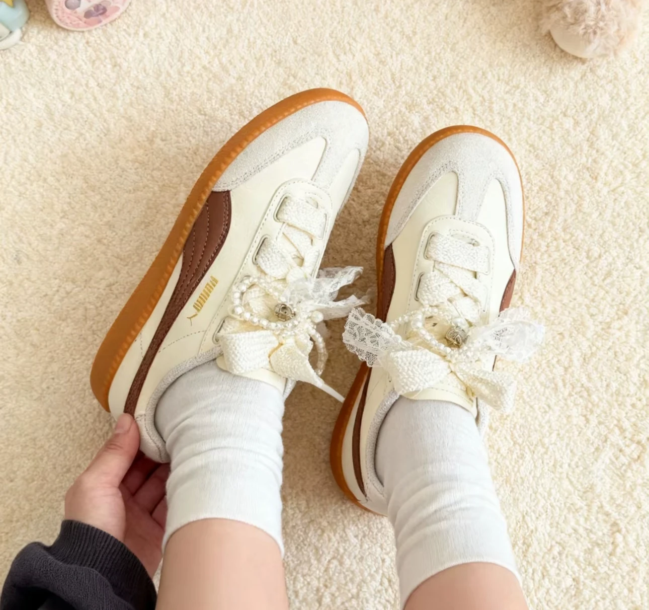 PUMA 9-T SUEDE 德訓鞋 焦糖底 焦糖咖啡 金標 407608-01