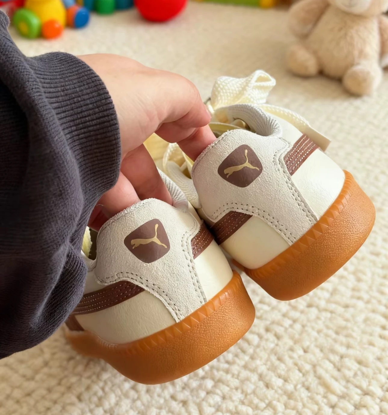 PUMA 9-T SUEDE 德訓鞋 焦糖底 焦糖咖啡 金標 407608-01