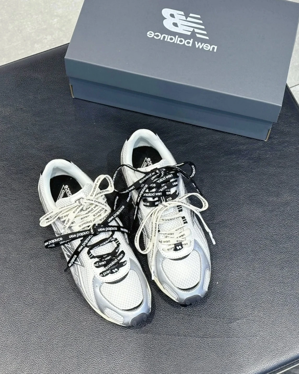 New Balance NB204L 員瑛同款 太空銀 黑白(U204LSWD)