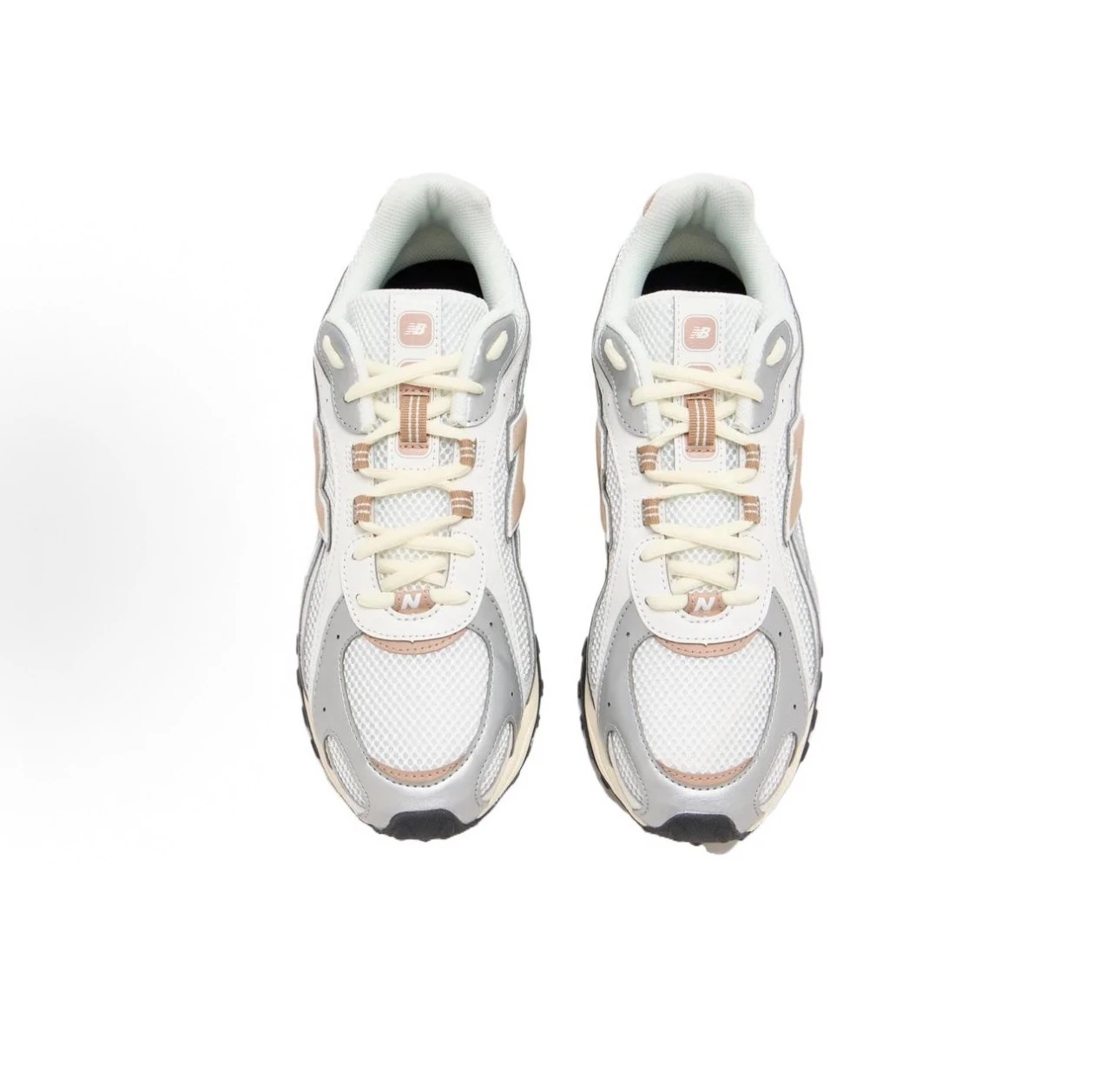 New Balance NB204L 薄底 網眼 透氣 復古 奶油粉銀(U204LSWA)