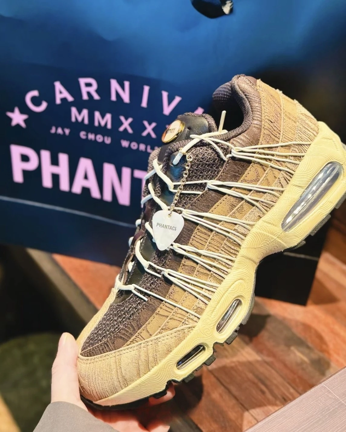 <周杰倫同款>NIKE x PHANTACI Air Max 95 "Strings of Dreams" 聯名款 周董聯名(II1200-221)