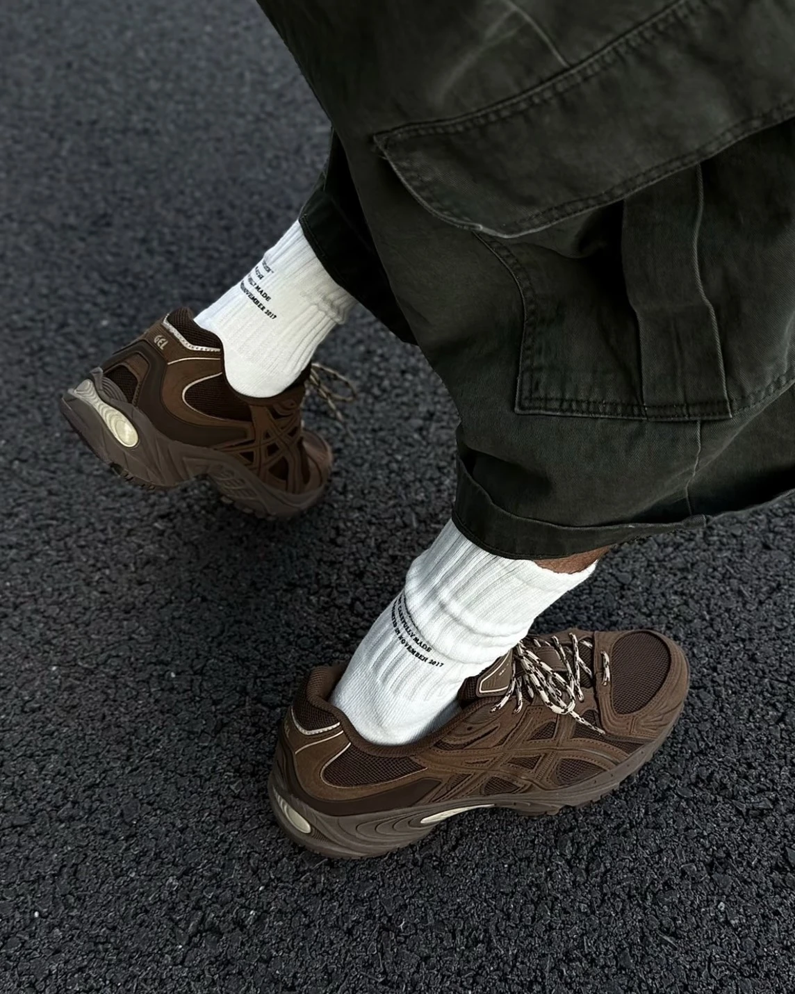 Asics Gel-Kahana TR Nexus 美拉德色系 復古 麂皮 咖啡(1203B123-200)