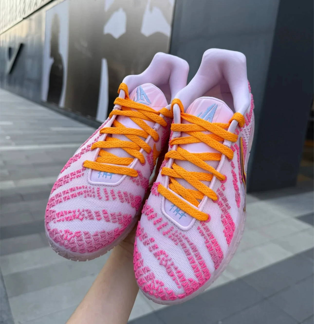 NIKE JA3 莫蘭特 3代 粉色 果凍底 HF2794-601