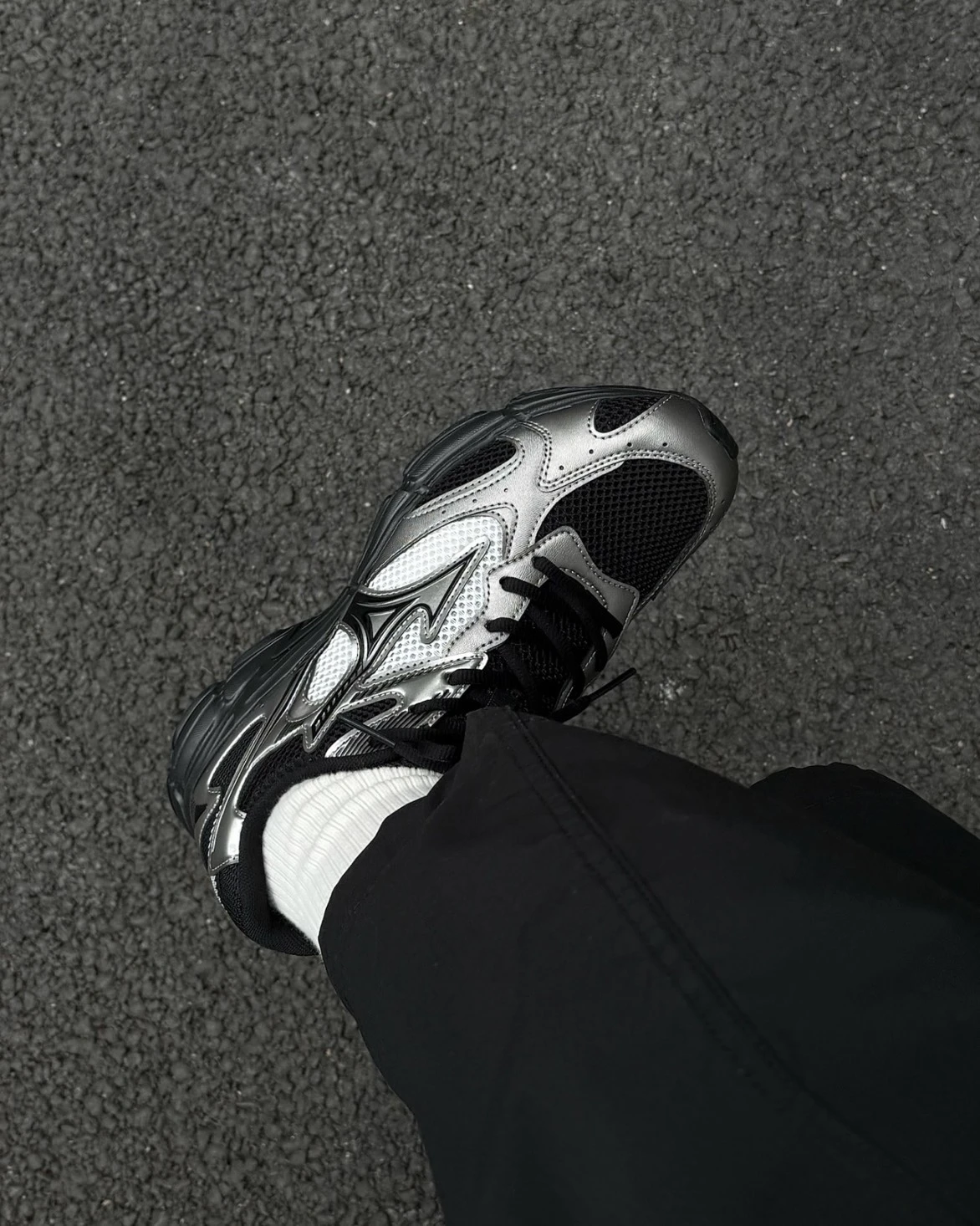 Mizuno Speed 2K 美津濃槍灰銀黑銀復古Y2K D1GH252908 | Junshoes