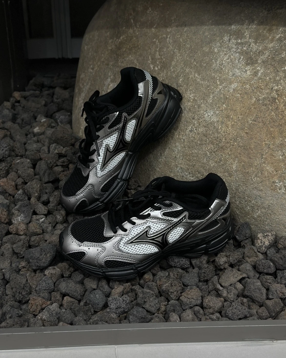 Mizuno Speed 2K 美津濃槍灰銀黑銀復古Y2K D1GH252908 | Junshoes