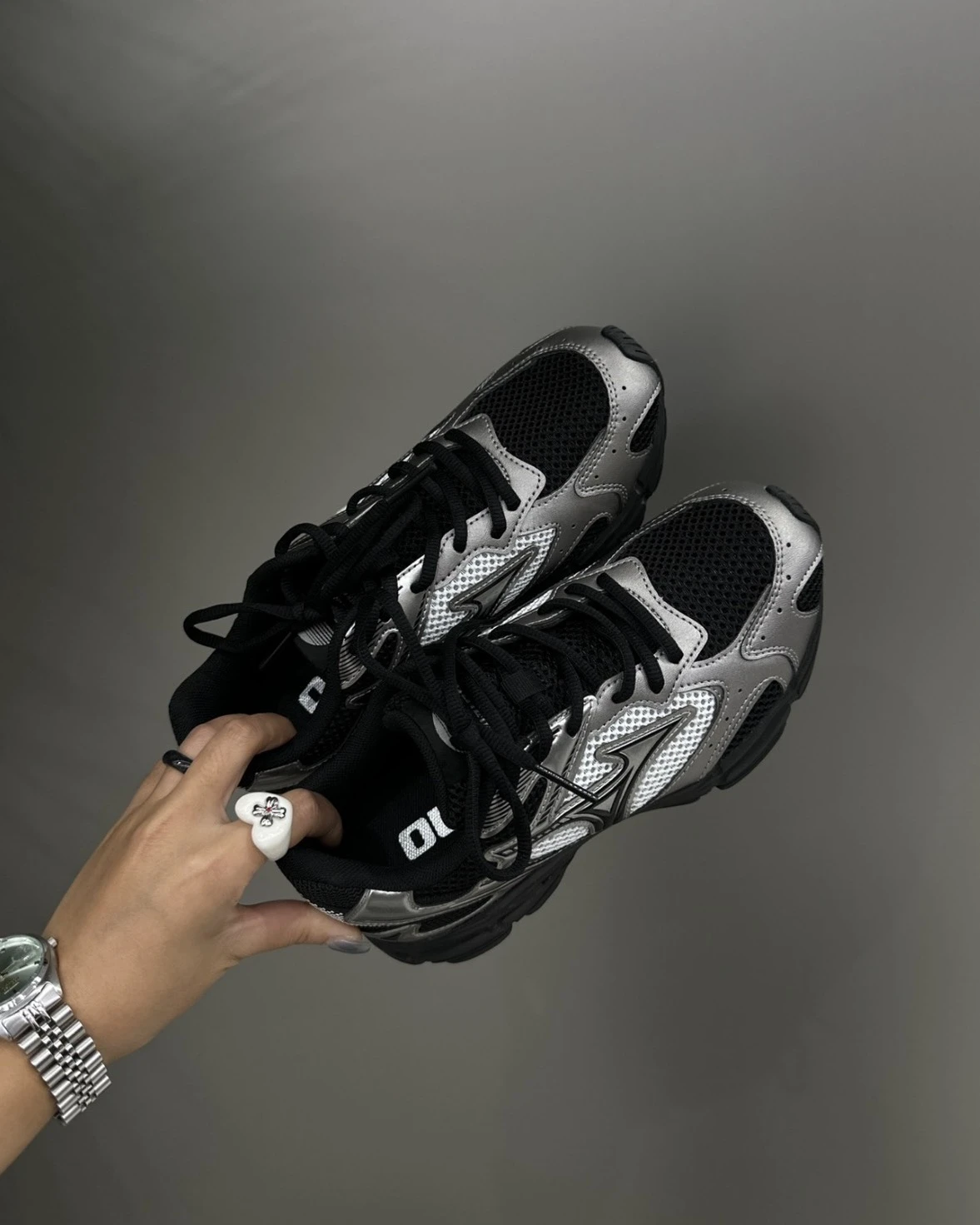 Mizuno Speed 2K 美津濃槍灰銀黑銀復古Y2K D1GH252908 | Junshoes