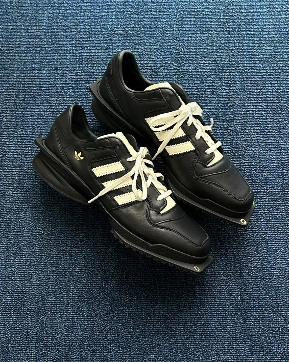 ADIDAS ORIGINALS FORUM CUBISM "White/Black" 奶油 黑白 方頭鞋 JP9073