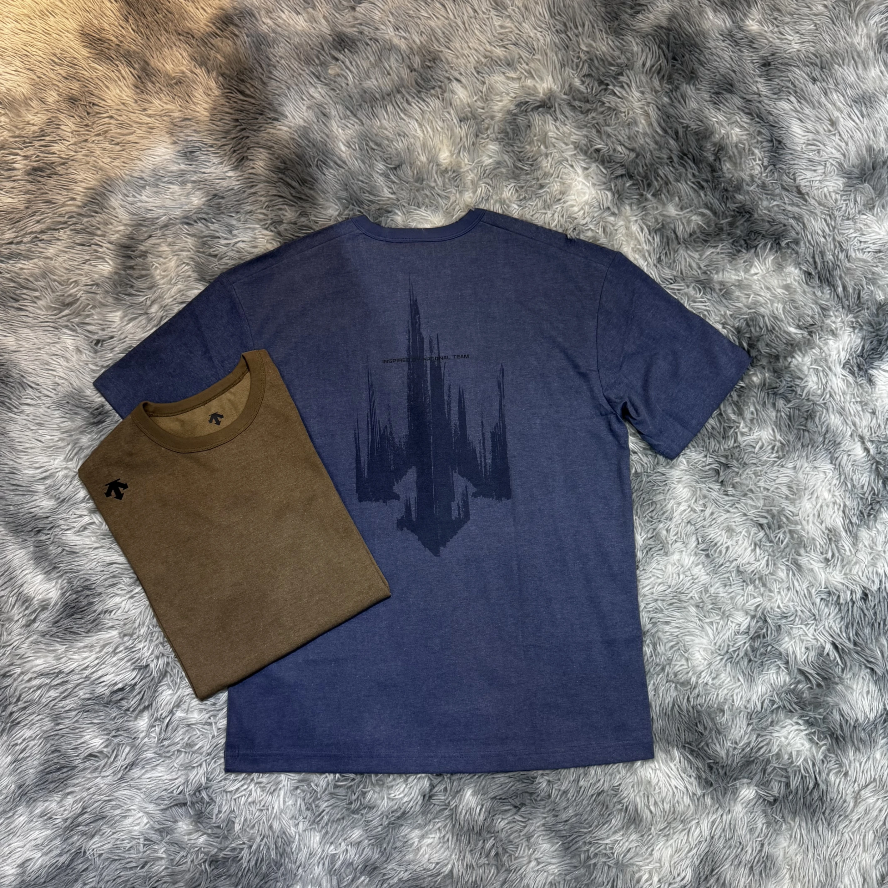 DESCENTE 迪桑特 26SS 前小標 後漸層倒大標