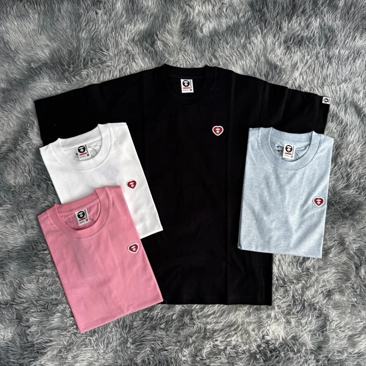 AAPE 26SS 愛心 短T 短袖
