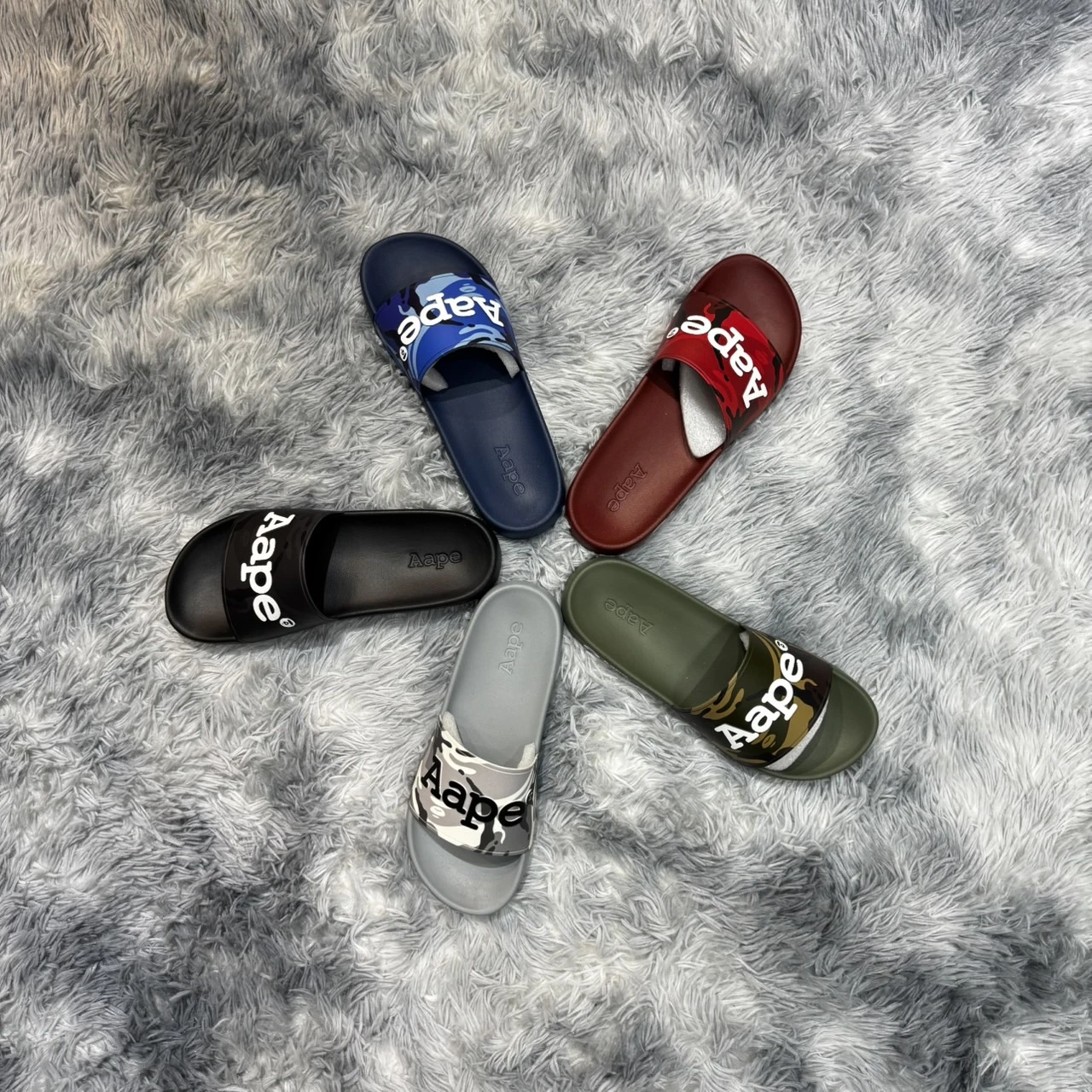 AAPE 26SS 防水拖鞋