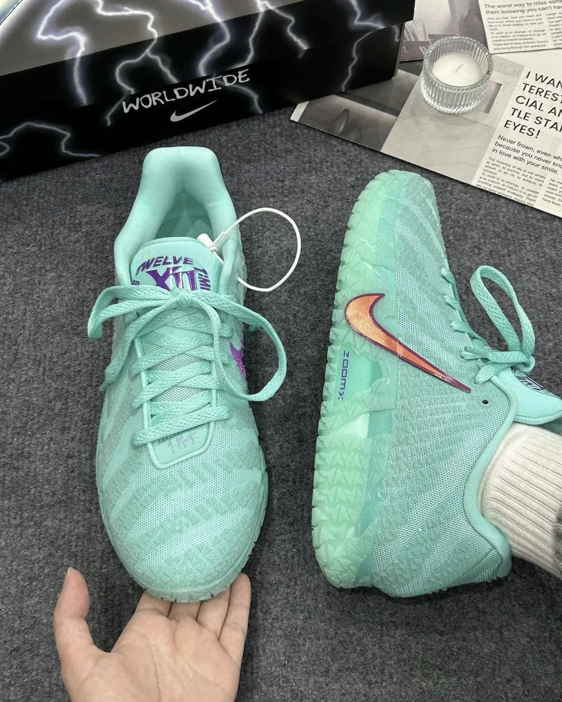 NIKE JA3 自由女神 松石綠 籃球鞋 莫蘭特 實戰籃球鞋 HF2794-004