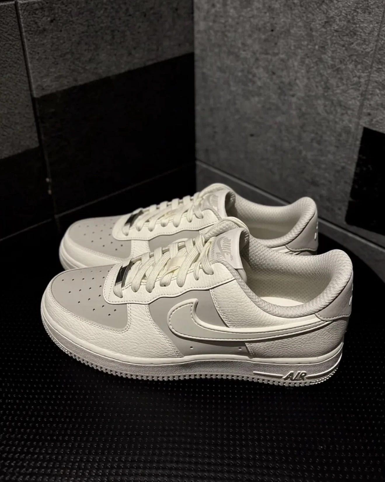 NIKE AIR FORCE 1 LOW "Sail Light Bone" 米灰白 拼接 象牙白 男款 IR1475-133