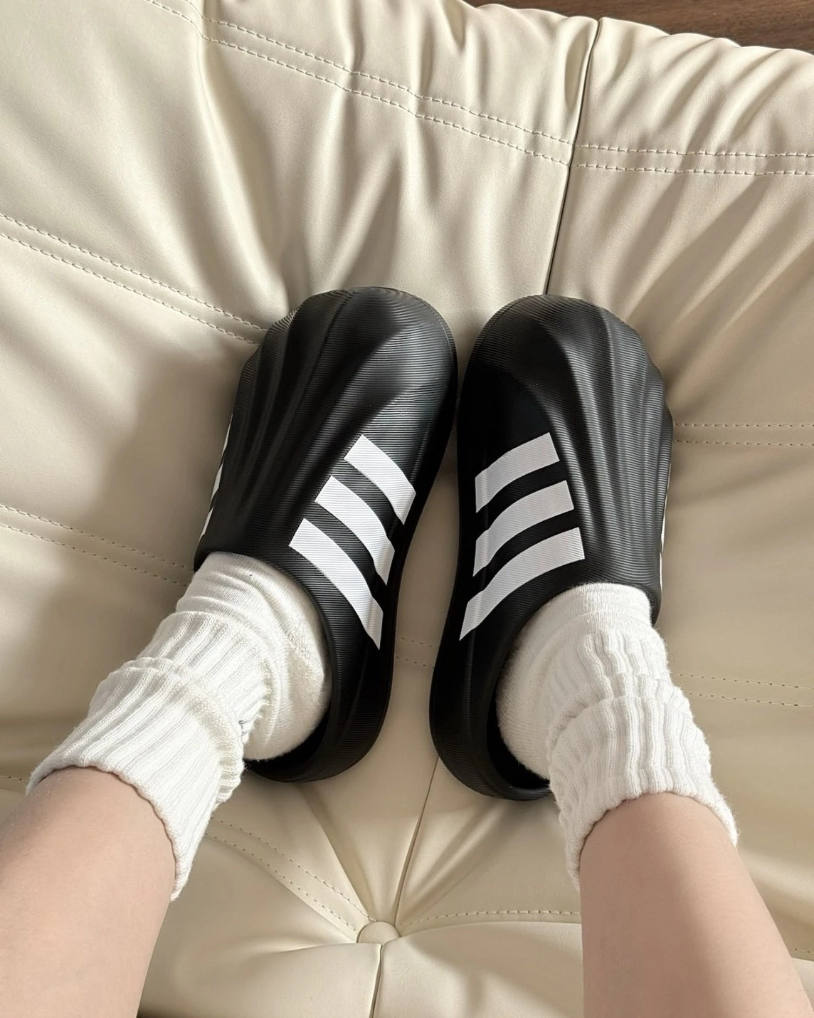 ADIDAS ORIGINALS adiFOM SUPERSTAR MULE 貝殼頭 包頭 防水 懶人鞋 IG8277