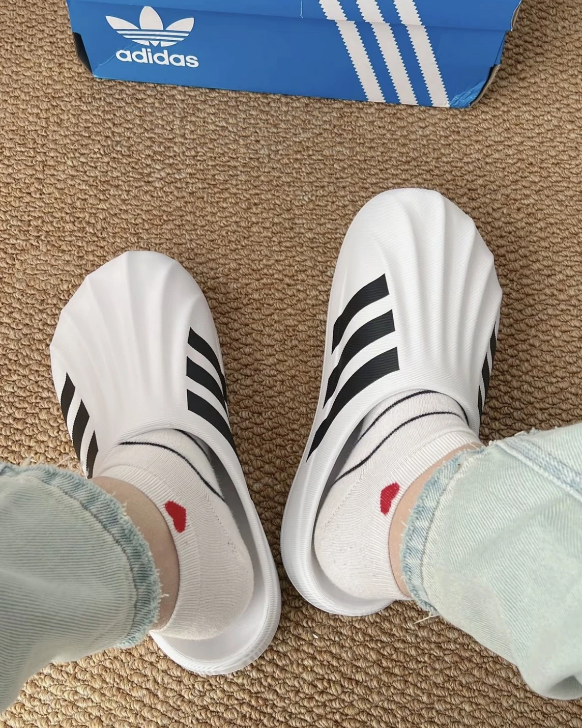 ADIDAS ORIGINALS adiFOM SUPERSTAR MULE 貝殼頭 包頭 防水 懶人鞋 IF6184