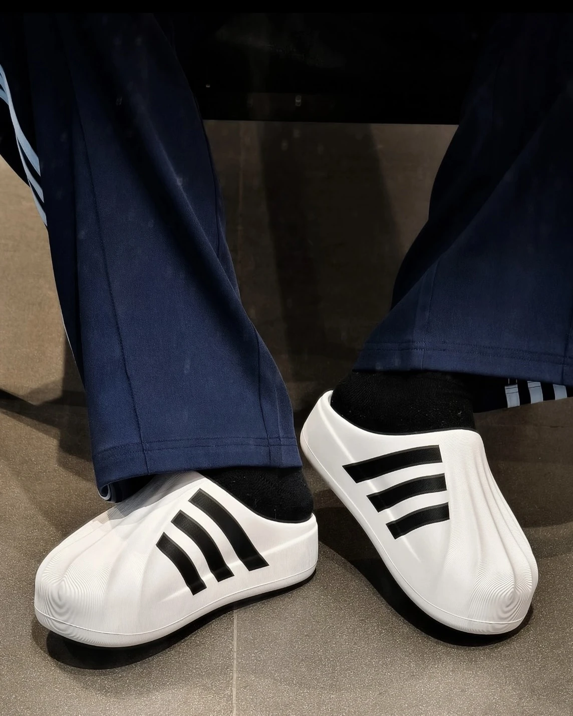 ADIDAS ORIGINALS adiFOM SUPERSTAR MULE 貝殼頭 包頭 防水 懶人鞋 IF6184
