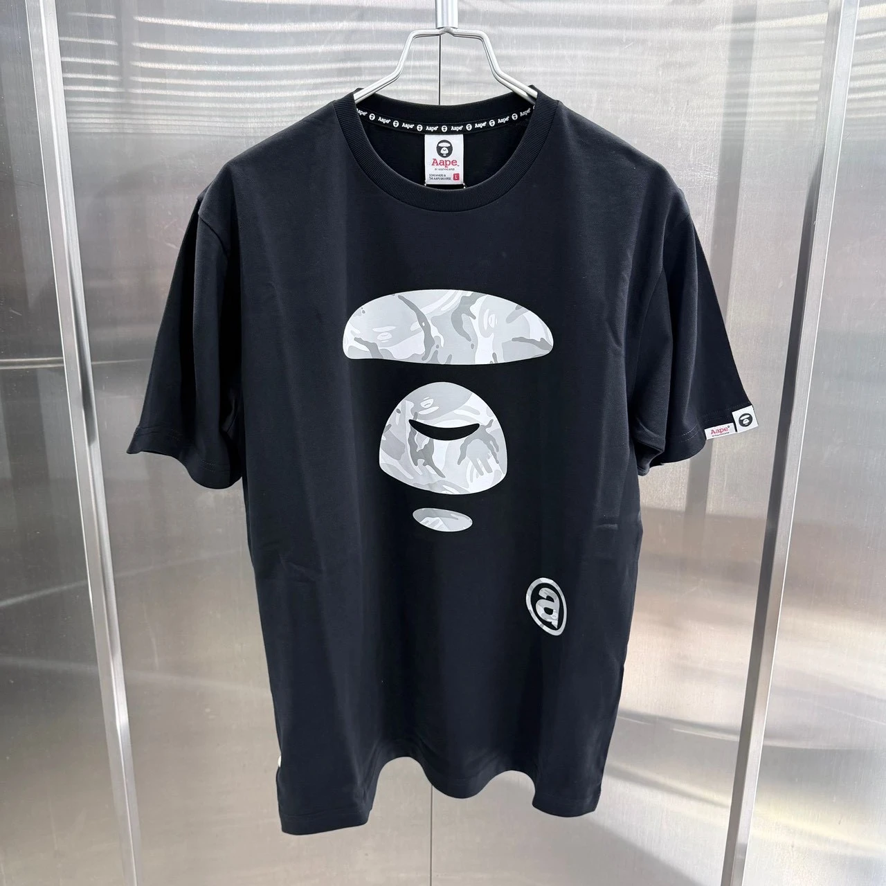Aape 26SS 正面大斷頭Logo 短袖