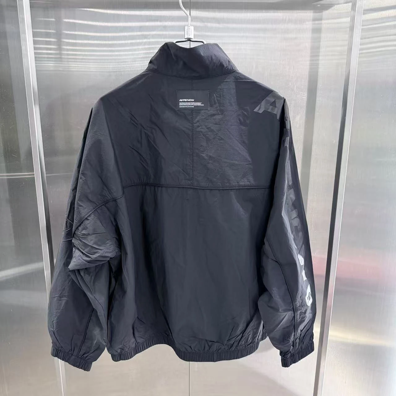 Aape 26SS 絨毛小標 立領風衣外套