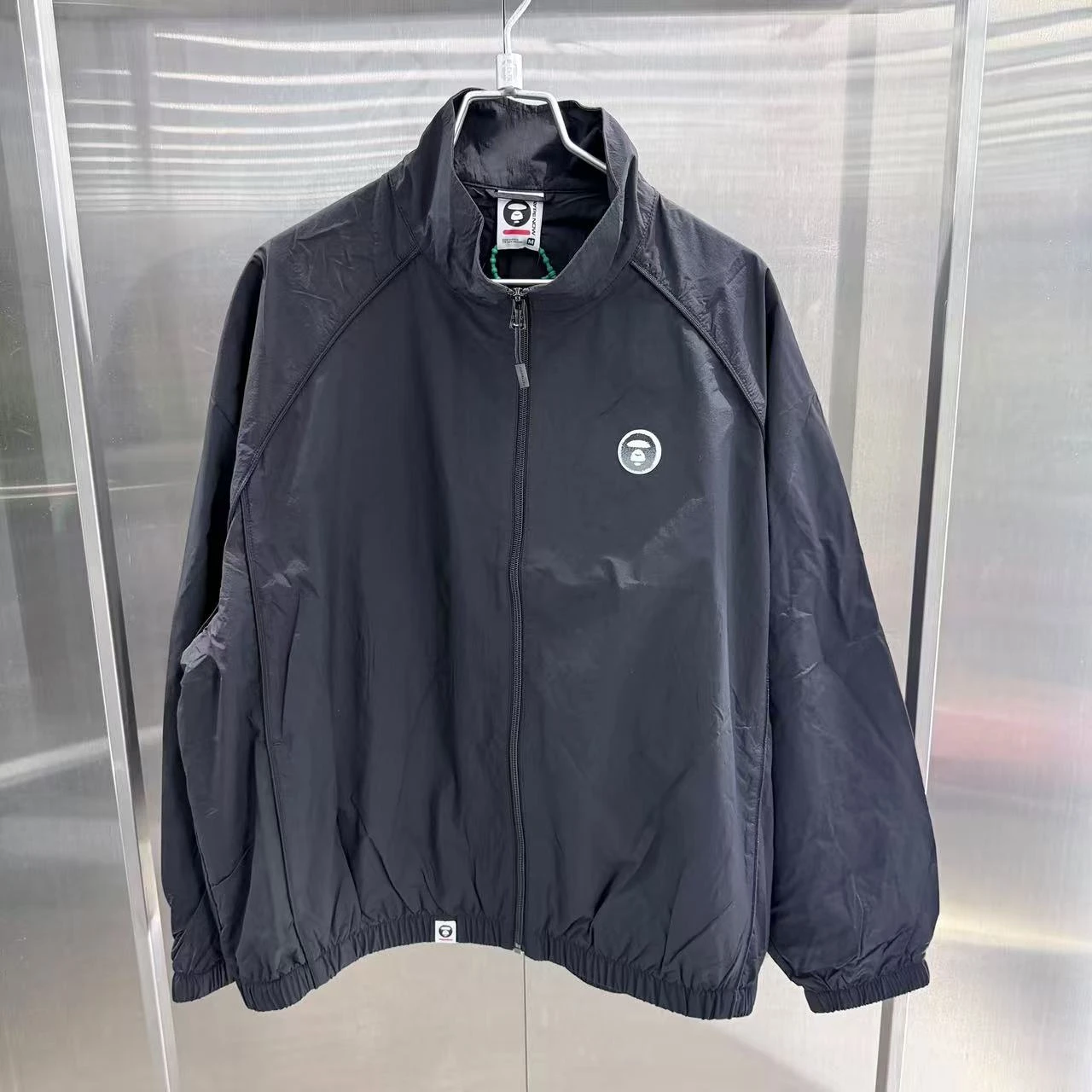 Aape 26SS 絨毛小標 立領風衣外套