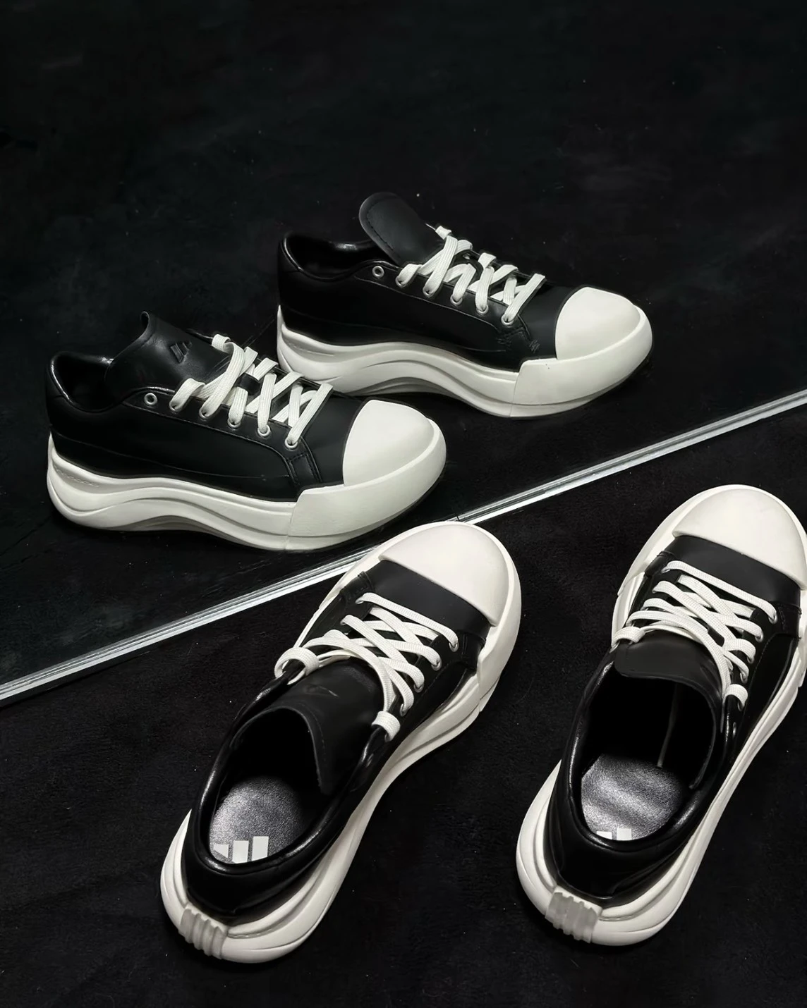 <😳以為聯名!?>Adidas Maxxcourt Pro Fos "Black" 黑色 皮面 厚底 大頭鞋 JR8350