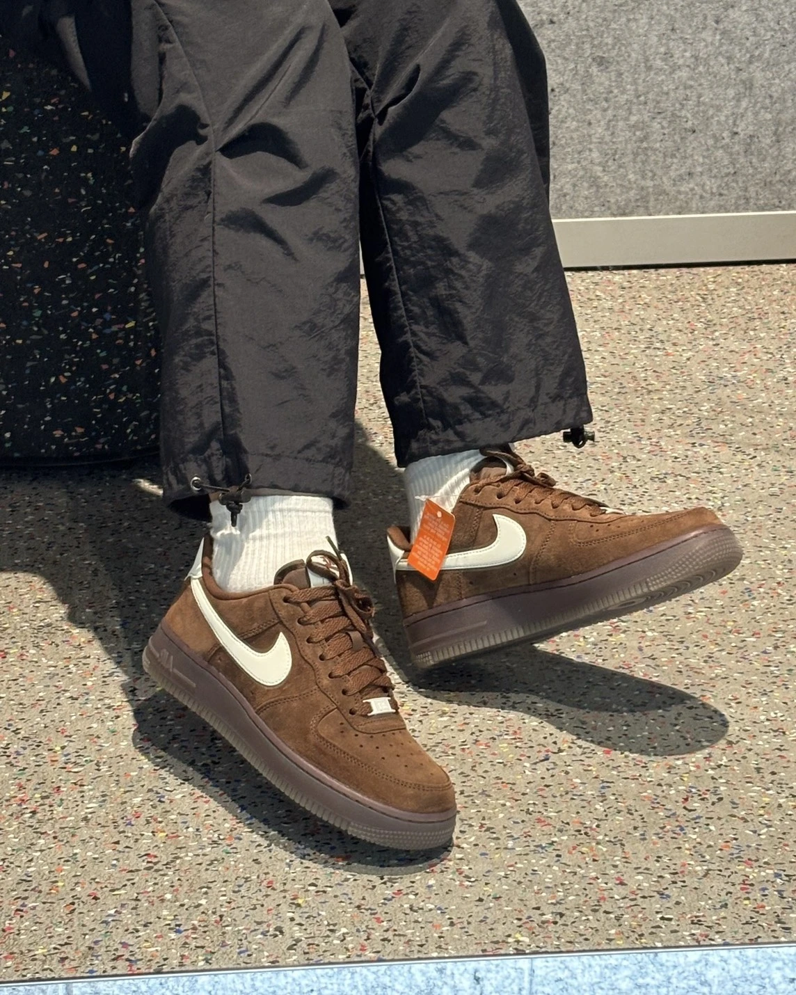 NIKE AIR FORCE 1 可可棕 麂皮 巧克力色 IQ0136-200